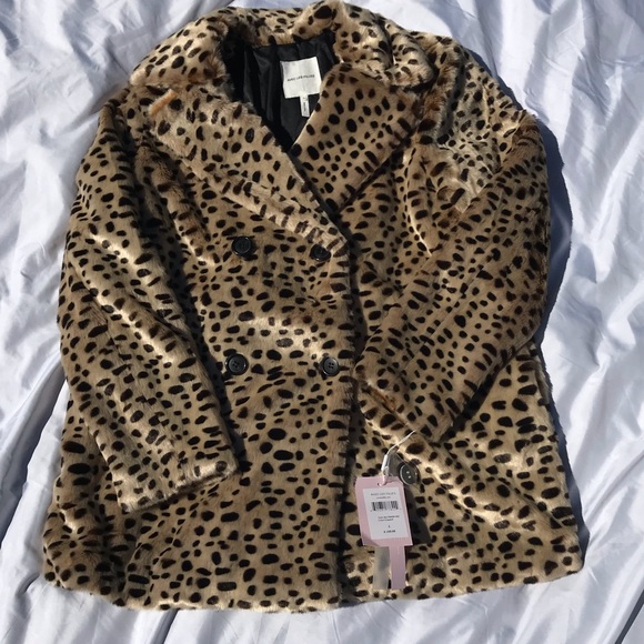 Avec Les Filles Leopard Print Car Coat - Picture 4 of 8